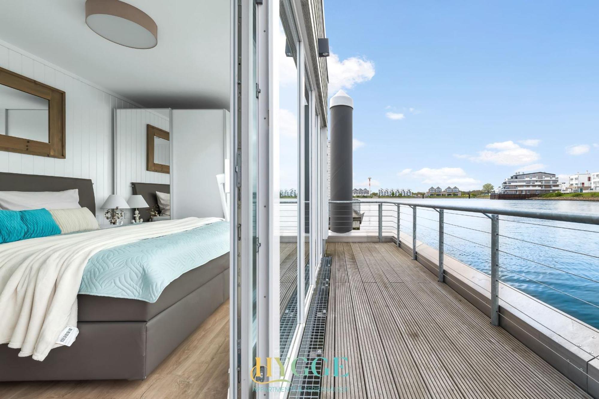 Schwimmendes Haus - An Bord Zwei Hotel Olpenitz Buitenkant foto