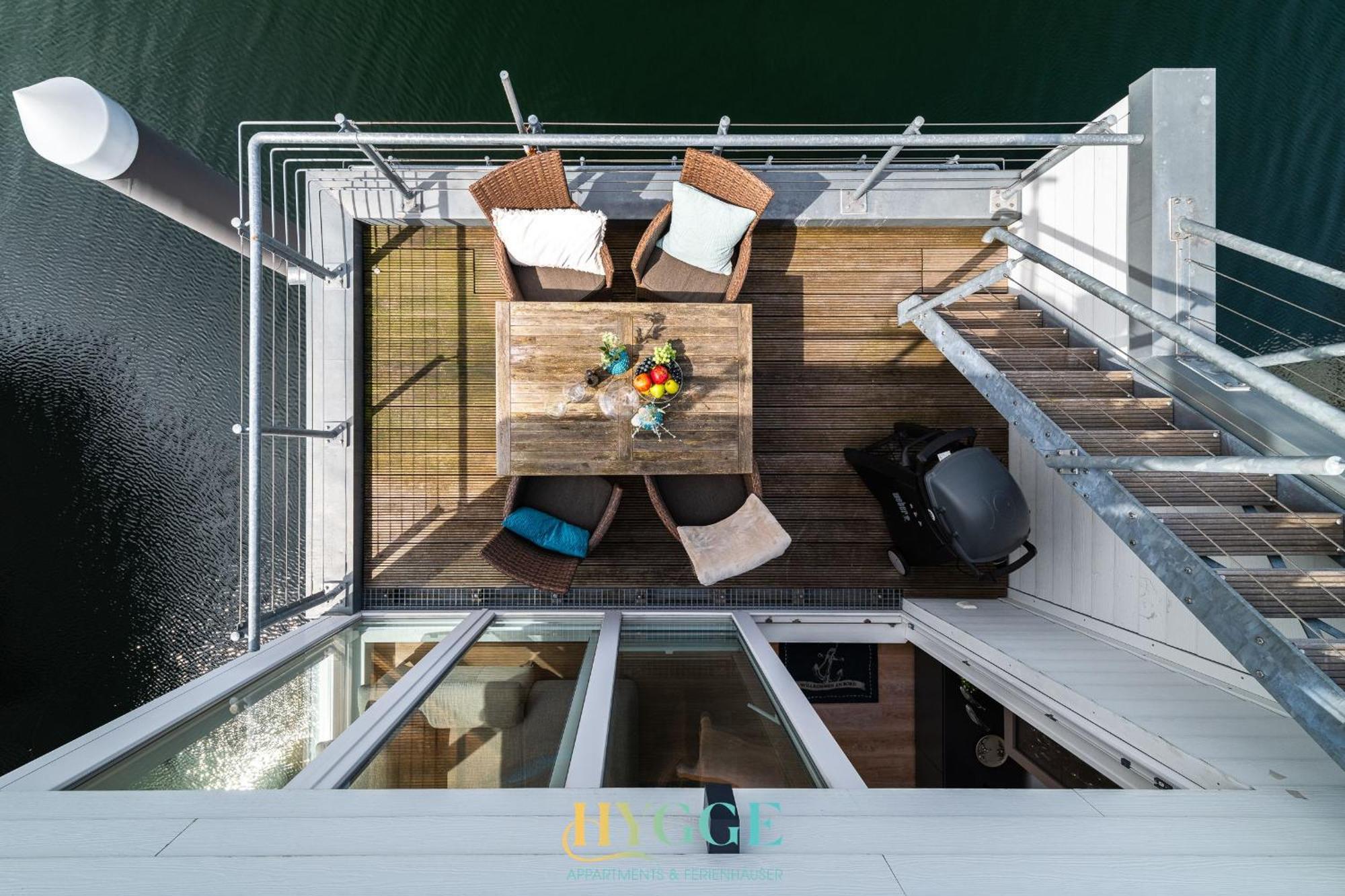 Schwimmendes Haus - An Bord Zwei Hotel Olpenitz Buitenkant foto