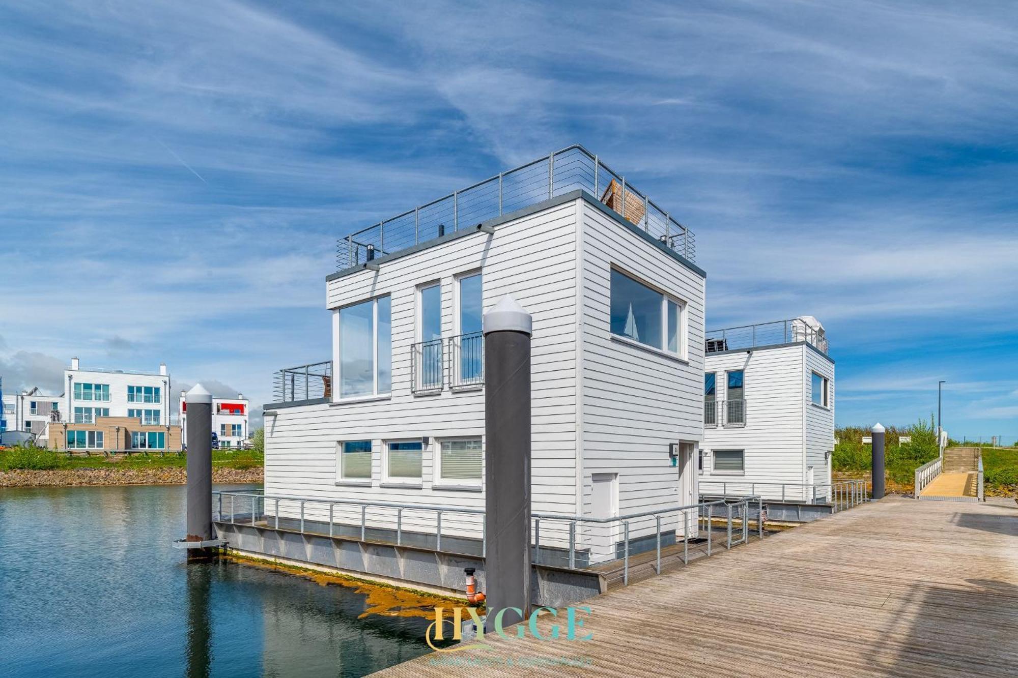 Schwimmendes Haus - An Bord Zwei Hotel Olpenitz Buitenkant foto